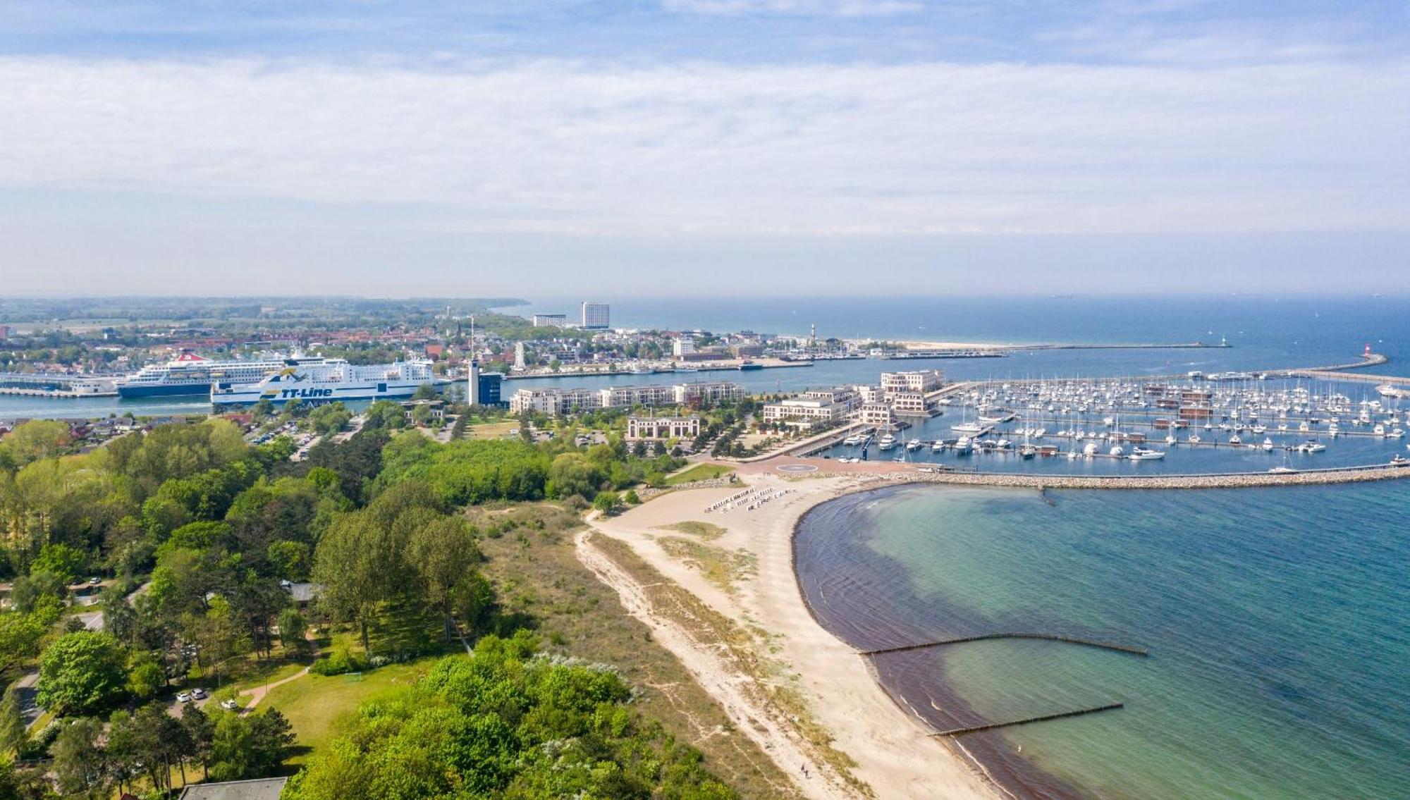 Villa Schmidt - Strandhaus Direkt Am Meer Mit Sauna, Sport Und Duenengarten II Rostock Zewnętrze zdjęcie